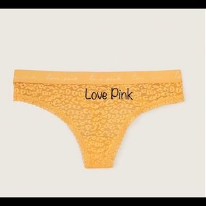 PINK Victoria’s Secret Lace Thong sz XXL